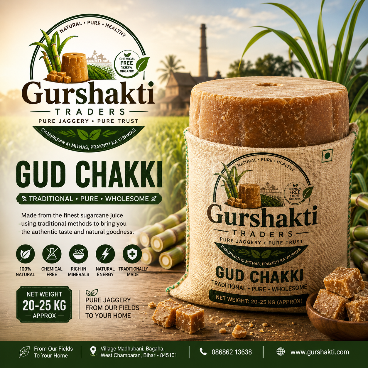 Gur Chaaki - Gurshakti Traders